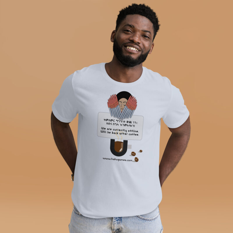 HaHu Notification Unisex t-shirt - Image 7