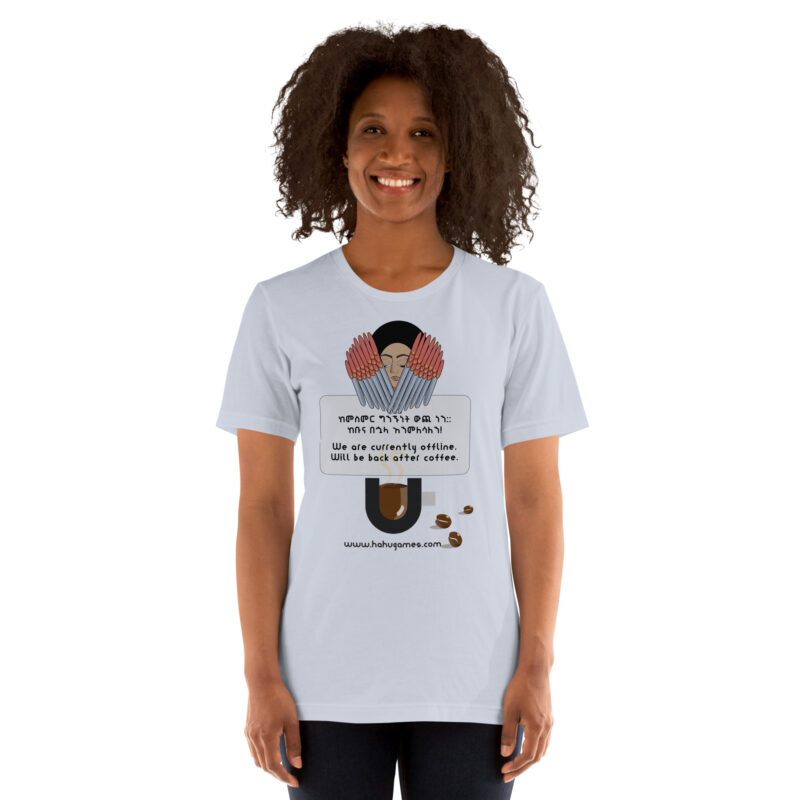 HaHu Notification Unisex t-shirt - Image 11